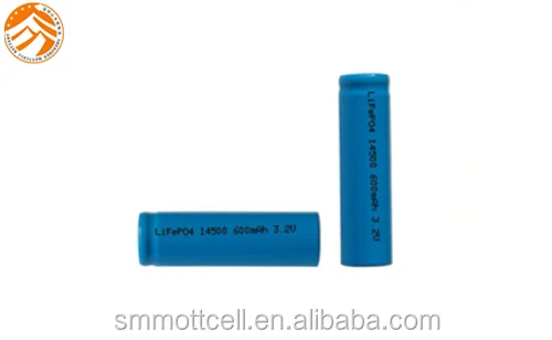 IFR14500 3.2V 600mAh লাইফপো4 ব্যাটারি 4