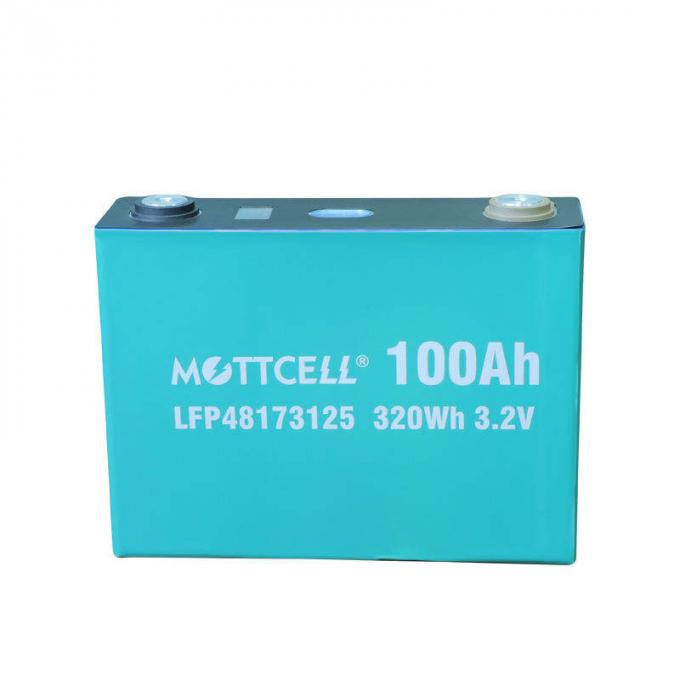 3.2V 100Ah LiFePO4 শক্তি সঞ্চয় করার জন্য ব্যাটারি সেল ব্যাটারি 3000 চক্র 0