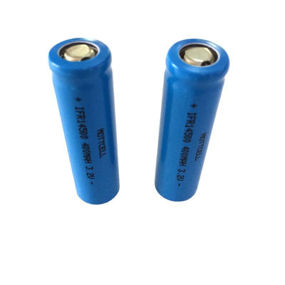 14500 এলএফপি সিলিন্ডার লিথিয়াম ব্যাটারি সেল 3.2V 600mAh লিথিয়াম আয়রন ফসফেট ব্যাটারি