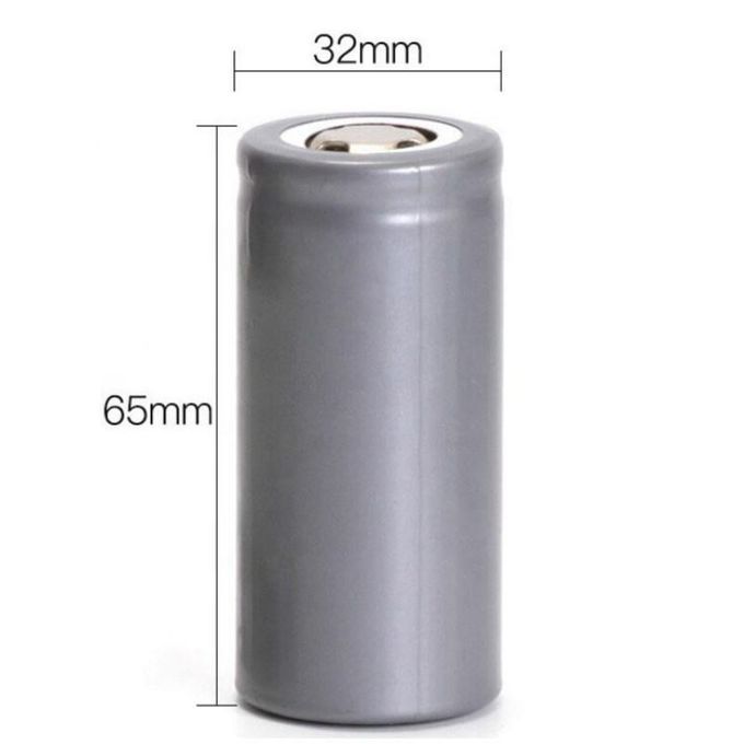 সিলিন্ডারিক্যাল ব্যাটারি 6000mAh 32650 লিথিয়াম-আয়ন ব্যাটারি 3.2v লাইফপো4 ব্যাটারি 0